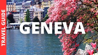 Geneva Switzerland Travel Guide 14 BEST Things to Do in Geneva [upl. by Hcaz]