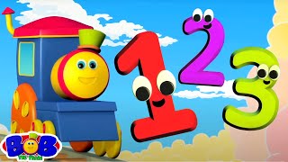 Numbers Adventure With Bob The Train amp Cartoon Videos for Children [upl. by Slosberg]