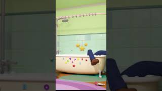 Daddy falls in the Bath 💦  Lellobee  Super Moms  Nursery Rhymes and kids songs 🌸 [upl. by Adar]