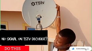 How To Restore Signal To your Tstv Decoder [upl. by Stamata]