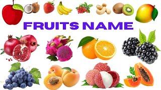 Fruits Name  Learn Fruits Name in English  Elementary Education [upl. by Orville588]