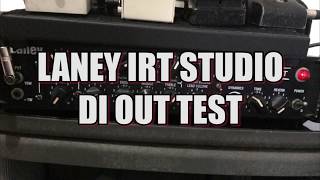 LANEY IRT Studio  DI Test Metal [upl. by Anastasius]