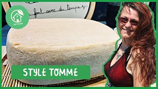 Comment faire une tomme  style tomme atelier fromager détaillé [upl. by Broderic]