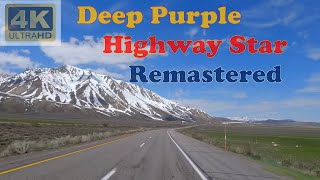 DEEP PURPLE  HIGHWAY STAR Remastered Audio 4K Video With Lyrics [upl. by Einna]