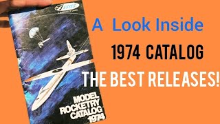 1974 Estes Model Rocket Catalog EVERY ROCKET reveal rocketry [upl. by Mishaan]