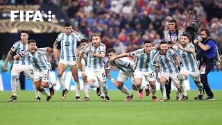 Argentina v France Full Penalty Shootout  2022 FIFAWorldCup Final [upl. by Ainesell676]