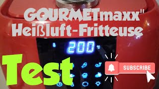 GourmetMaxx  Heißluft  Fritteuse 9 in 1  TestOhne Öl [upl. by Aninotna]