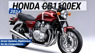 2024 NEW HONDA CB1100EX The Ultimate Retro Motorcycle Revamp Nightmare for its Competitors [upl. by Irahs]