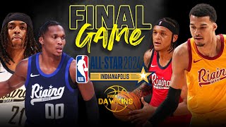 NBA 2024 Rising Stars Final Game Full Highlights 🌟  FreeDawkins [upl. by Ojimmas]