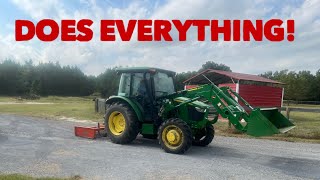 John Deere 5075E does everything [upl. by Trebbor]