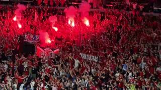 B Tribūna čempioniškas PyroShow  Rytas vs Žalgiris  20240612 [upl. by Sualkcin]