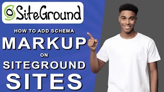 How to add schema markup on siteground sites 2024 [upl. by Enaj]