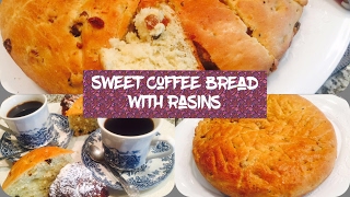 How To Make Holiday Sweet Himbasha Coffee Bread With Raisins [upl. by Lesnah396]