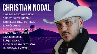 Christian Nodal  Românticas Álbum Completo 10 Grandes Sucessos [upl. by Lewls811]