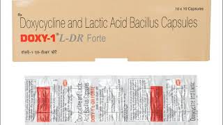 Doxy 1 L DR Forte Capsule review in tamil [upl. by Attayek]