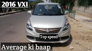 LONG TERM REVIEW SWIFT DZIRE  2016 VXI MODEL  TOP SPEED [upl. by Waligore]