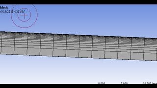 ANSYS Fluent Laminar Flow in pipe Improved meshing [upl. by Alemac]