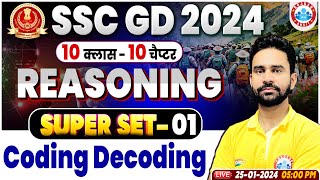 SSC GD 2024 SSC GD Coding Decoding Reasoning Class SSC GD Reasoning Questions By Rahul Sir [upl. by Bock]