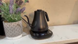 Mecity Electric Gooseneck Kettle Love this tea kettle with temperature control Perfect for all hot [upl. by Esirahs]