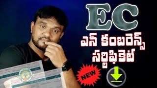 How to Download EC Encumbrance Certificate Online in Telugu 2024  Download EC in IGRS [upl. by Nosae]