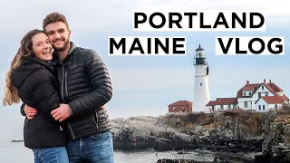 INCREDIBLE Weekend in Portland Maine  A FOODIES PARADISE  Travel Vlog [upl. by Durrej227]