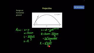 Mechanics 2  Projectiles  Video 4 [upl. by Nob]