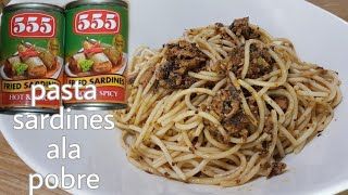 Yummy Pasta sardines below 150 pesos [upl. by Mufi]