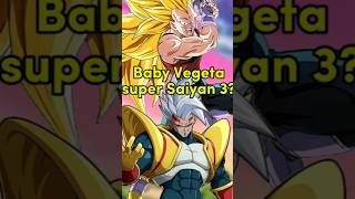 Super baby Vegeta ha raggiunto il super Saiyan 3 shorts dragonball dbz [upl. by Rattan]