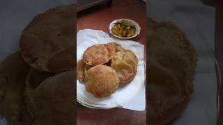 Raw Potato and onion er Luchi puri With Dry alu Chochori [upl. by Sifan338]