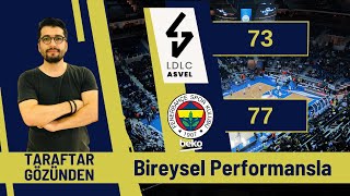 Asvel 7377 Fenerbahçe Beko Eurolegua 8 Hafta Maç Sonu Bireysel Performansla [upl. by Colvert]