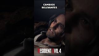 Cambios Relevantes  Resident Evil 4 Remake ps5 shorts [upl. by Grunenwald]