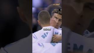 When Ronaldo showed Benzema who he truly is 🥺❤️‍🩹 shorts [upl. by Roland]