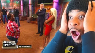 He LIED About His Height And THIS Happened Jerry Springer Season 27 REACTION [upl. by Glasgo]