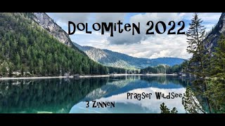 Dolomiten  3 Zinnen  Südtirol  Pragser Wildsee  Toblacher See [upl. by Je210]