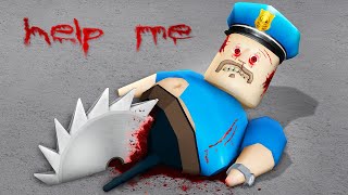 WHO DID THAT TO BARRY in BARRYS PRISON RUN New Scary Obby Roblox [upl. by Frantz]