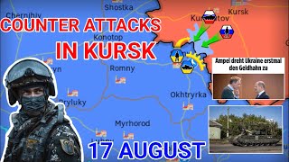 Germany stops aid to Ukraine  Counterattacks continue in Kursk 17 August 2024 [upl. by Nosyd]