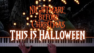 Nightmare Before Christmas “This is Halloween” Piano Cover [upl. by Catherine]