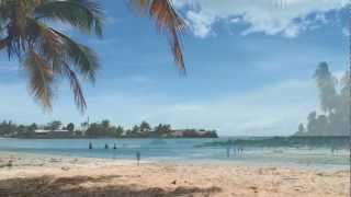 Martinique  la plage de Grande Anse des Salines [upl. by Elletsyrc]