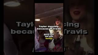 Taylor Swift DANCING To Swag Surfin At Chiefs VS Bengals Game [upl. by Errecart]