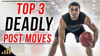 3 UNGUARDABLE Post Moves That Are EASY To Use Basketball Post Moves For Centers and Power Forwards [upl. by Legnaesoj]