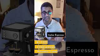 Top 3 Espresso Coffee Machines India shorts coffeemachine coffee shortsfeed bigbrothertalking [upl. by Maite]