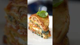 How To Make The Best Vegetarian Lasagna shorts youtubeshorts recipe food cooking [upl. by Ennaoj]