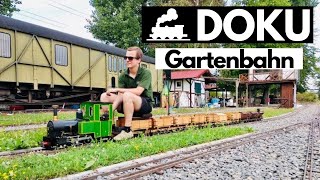 Modelleisenbahn Doku  Dampfloks zum Mitfahren  Gartenbahn Dokumentation Dampflokfreunde Kalrsruhe [upl. by Leanatan]