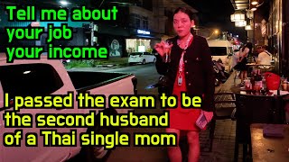 A 24yearold Thai single mom at a local bar interviewed me as her second husband candidate [upl. by Lyrrad206]