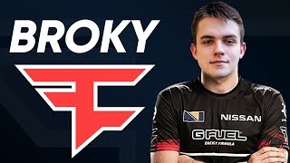 CSGO  Broky to FaZe Best of Broky [upl. by Aicined905]