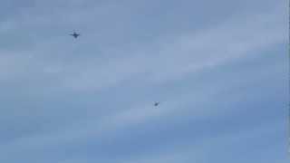 JAS 39 Gripen Flyby and roll in Arvidsjaur [upl. by Coppock]