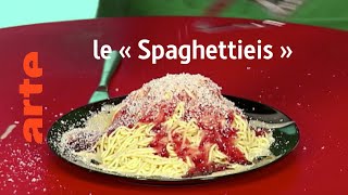 le « Spaghettieis »  Karambolage  ARTE [upl. by Neurath]