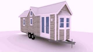 Tiny House Trailer 8x12 [upl. by Adigun887]