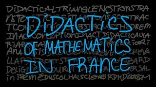 the science of mathematical education  didactics of mathematics [upl. by Otilesoj]