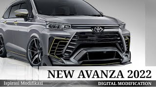 Edit New Toyota Avanza 2022 Elegan Digital Modification DIGIMOD  Virtual Tuning [upl. by Vig]